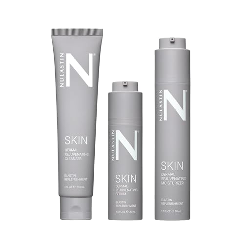 Dermal Rejuvenating Skincare System Set with Cleanser, Serum & Moisturizer