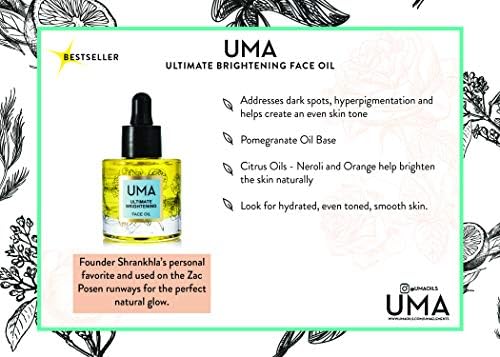 Organic Brightening Face Oil 1 Fl Oz – Ayurvedic, Natural & Cruelty-Free