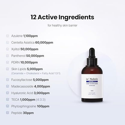Barrier Recovery Booster Skincare Set with EGF, CICA & Ceramides