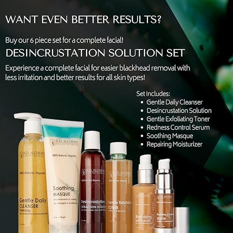 Desincrustation Solution for Pore Cleansing & Blackhead Removal