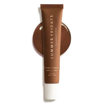 Tinted Lip Butter Balm for Moisture, Shine & Hydration