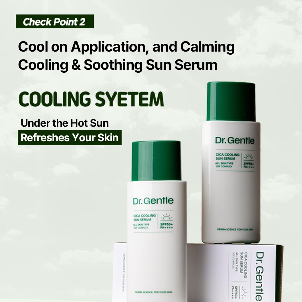 CICA Cooling Sun Serum SPF 50 Set 3-Pack