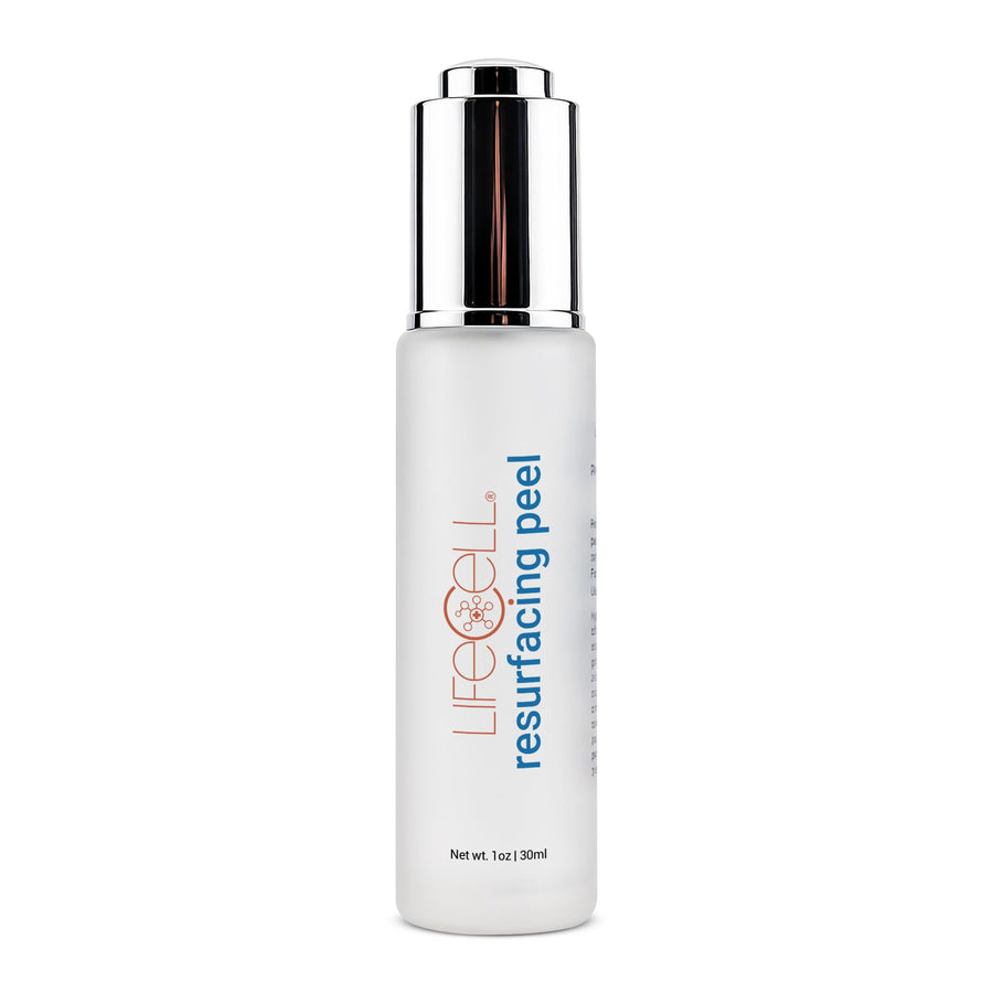 Resurfacing Overnight Peel with Lactic & Glycolic Acid for Face & Body