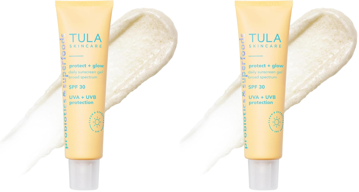 Protect + Glow Daily Sunscreen Gel SPF 30 Broad Spectrum 3.38 Oz – Pack of 2