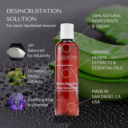 Desincrustation Solution for Pore Cleansing & Blackhead Removal