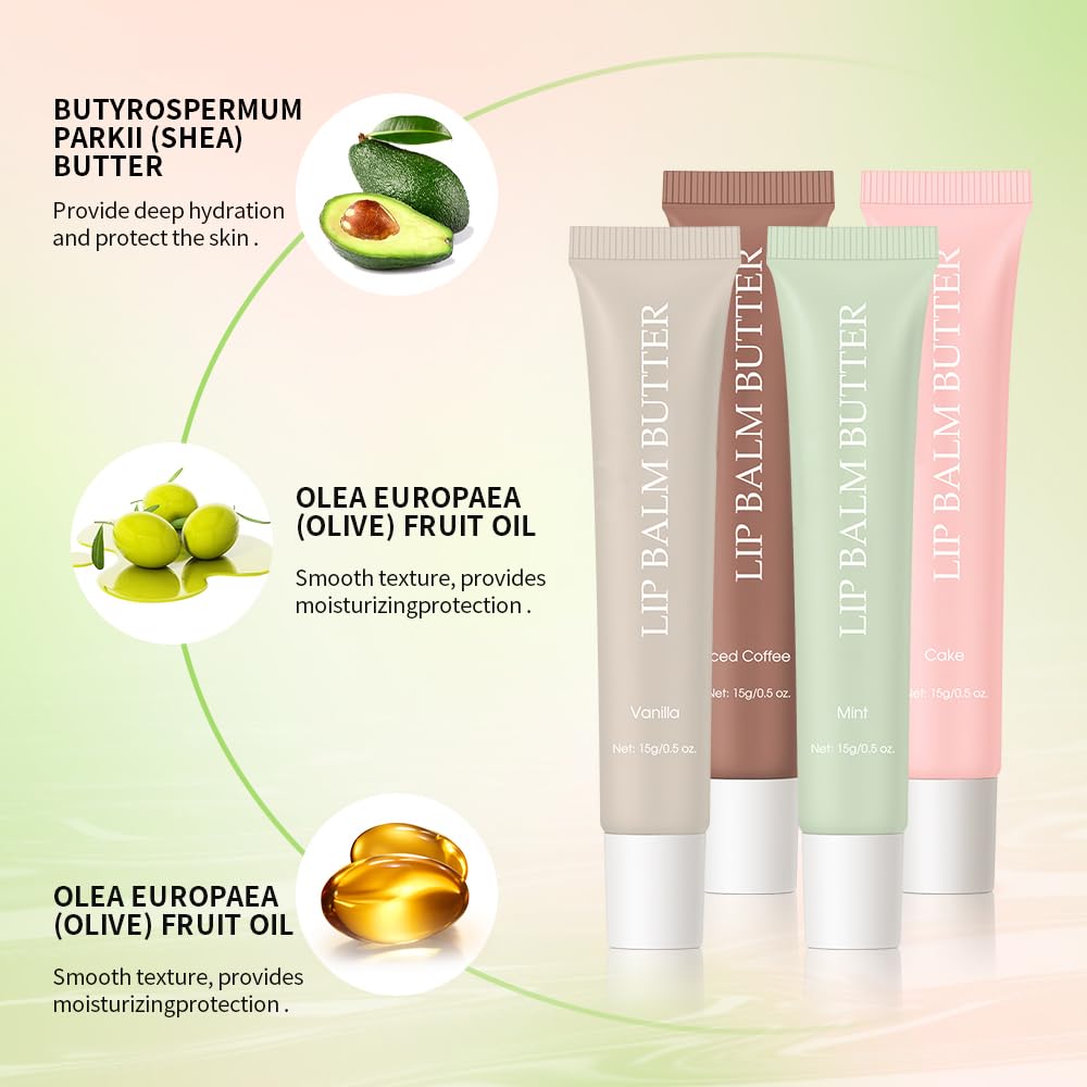 Glossy Butter Lip Balm & Lip Gloss Set