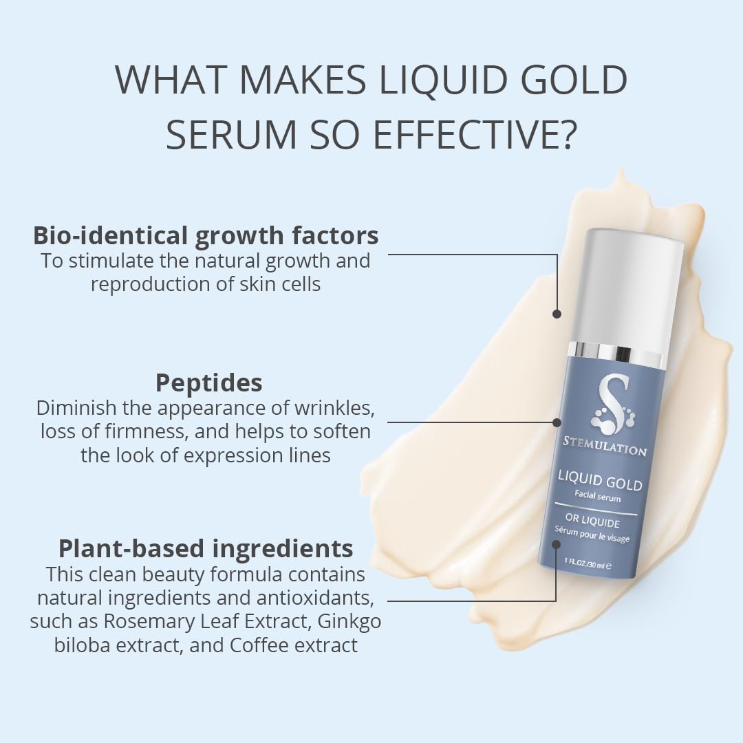 Stemulation Facial Serum with Botanical Growth Factors