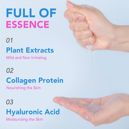 Collagen Essence Sheet Mask Set 48-Pack with Hyaluronic Acid