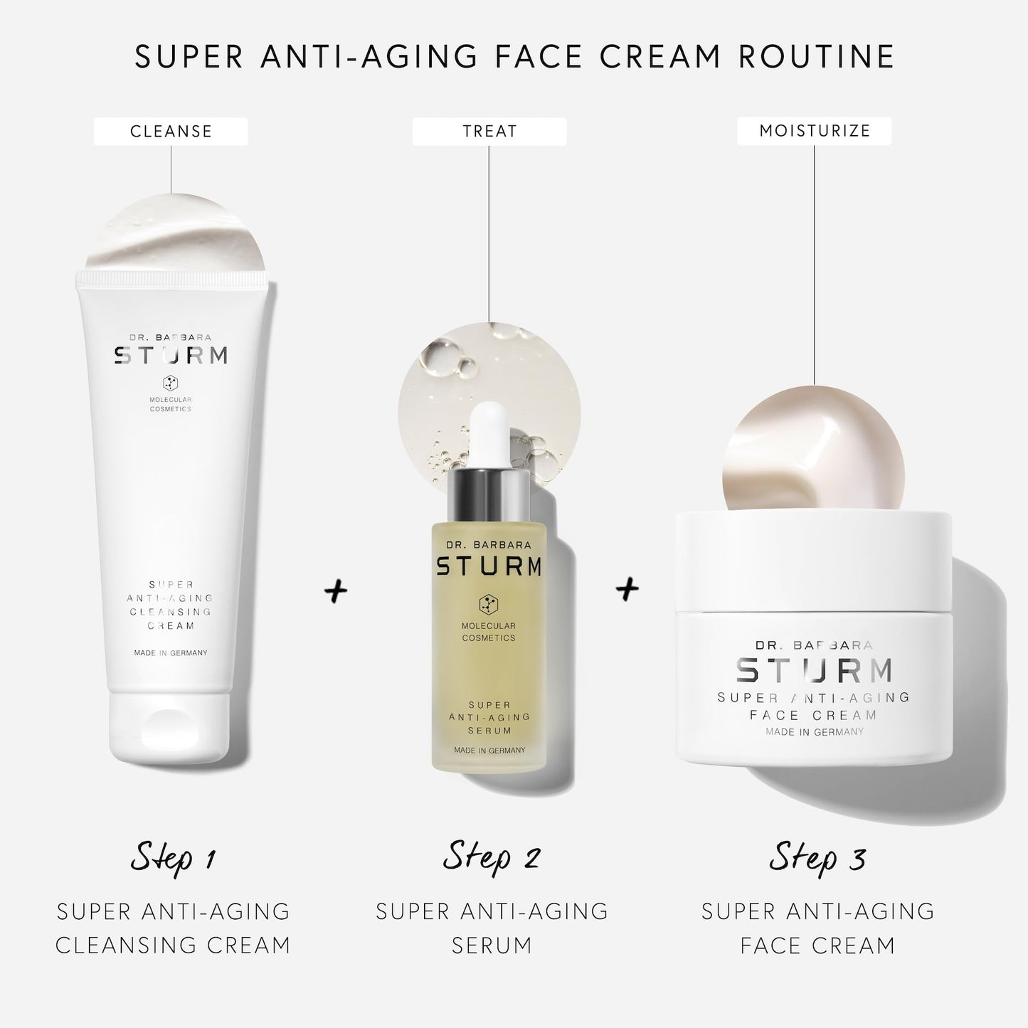 Super Anti-Aging Face Cream 1.7 Fl Oz for Firming & Hydration