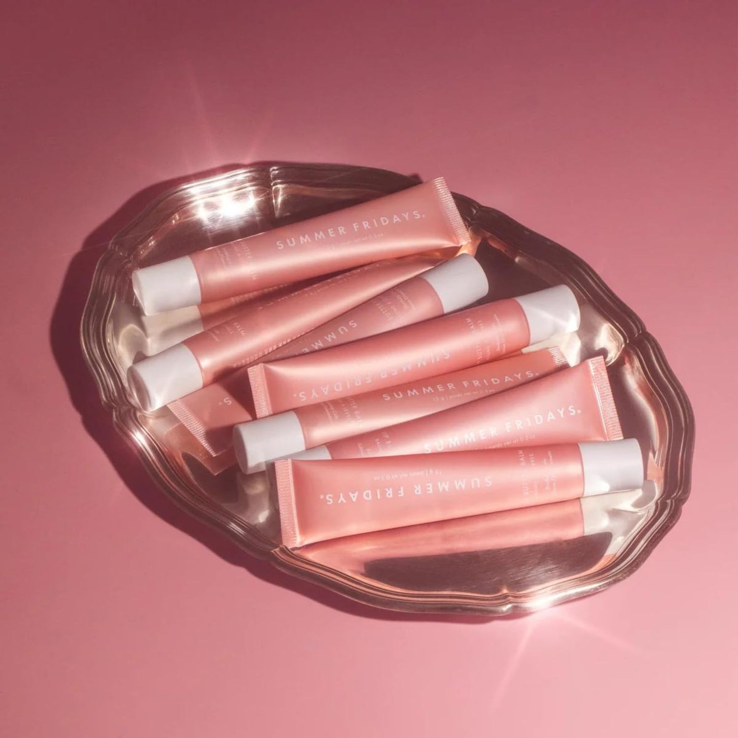 Tinted Lip Butter Balm for Moisture, Shine & Hydration