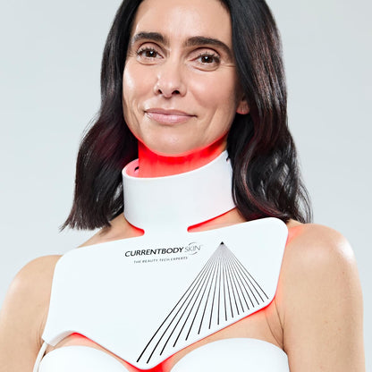LED Neck & Décolletage Mask with Red & Near-Infrared Light Therapy