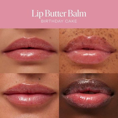 Tinted Lip Butter Balm for Moisture, Shine & Hydration