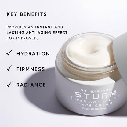 Super Anti-Aging Face Cream 1.7 Fl Oz for Firming & Hydration