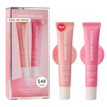 Tinted Lip Butter Balm for Moisture, Shine & Hydration