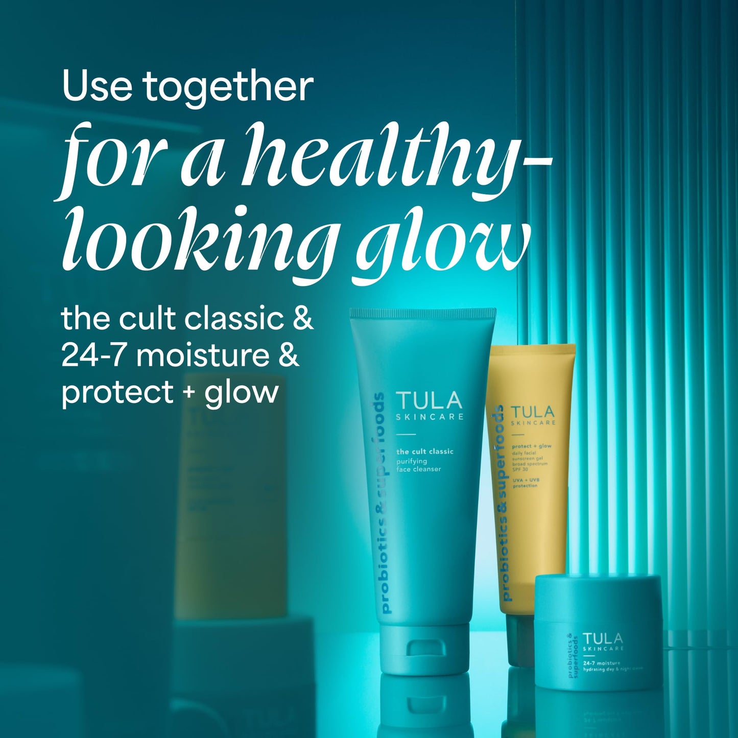 Protect + Glow Daily Sunscreen Gel SPF 30 Broad Spectrum 3.38 Oz – Pack of 2