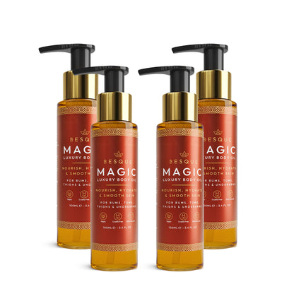 Magic Body Oil 3.38 Fl Oz – Hydrating, Firming & Nourishing After-Shower Body Oil