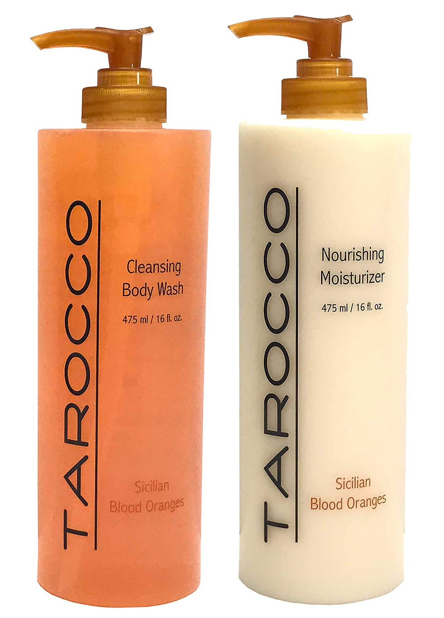 Sicilian Blood Orange Body Lotion & Cleansing Wash Set 16 Oz