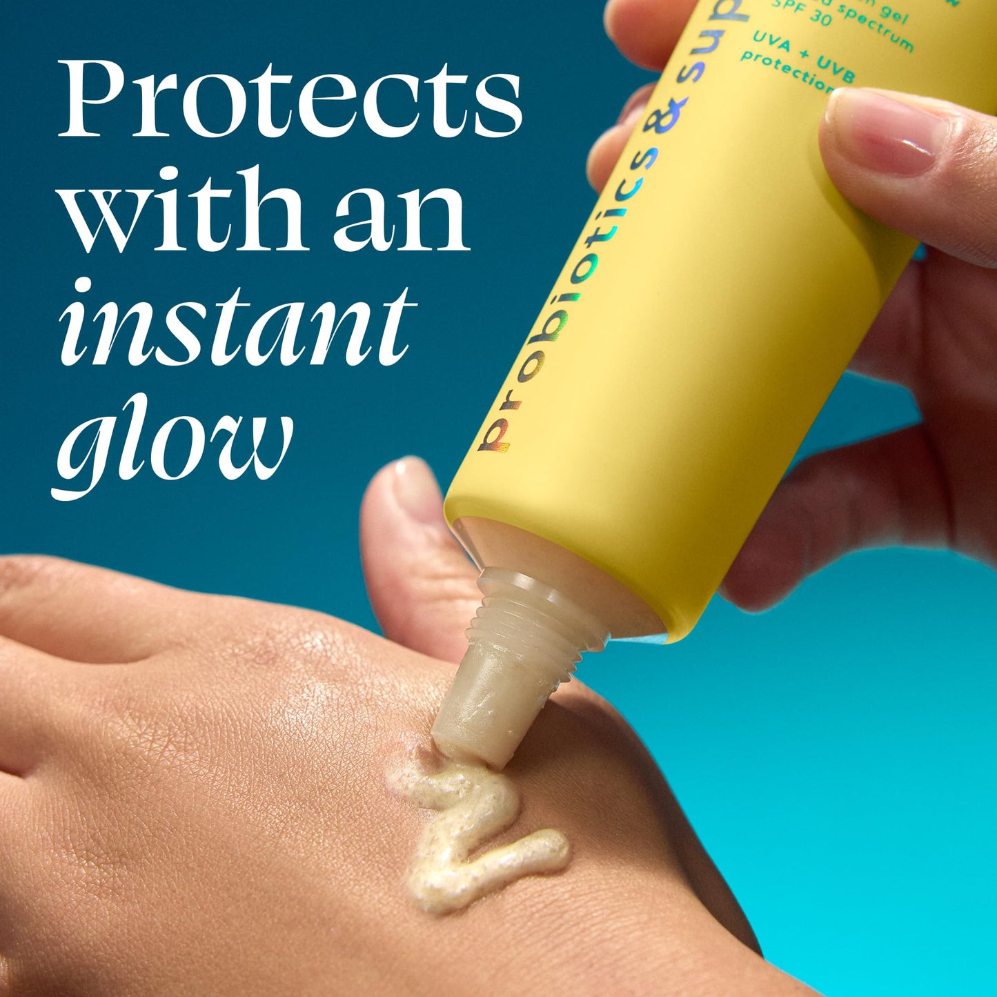 Protect + Glow Daily Sunscreen Gel SPF 30 Broad Spectrum 3.38 Oz – Pack of 2